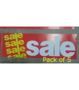 "Sale" Small Paper Banner