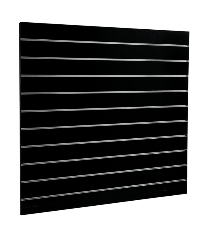 SLATWALL PANEL 1200x1200 BLACK Shop Basics