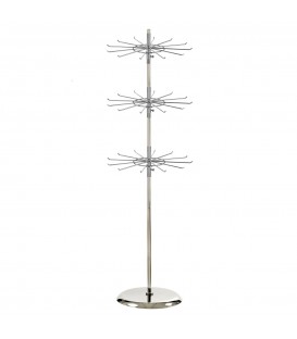 Spinner Stand with 12 prong Spinners Chrome
